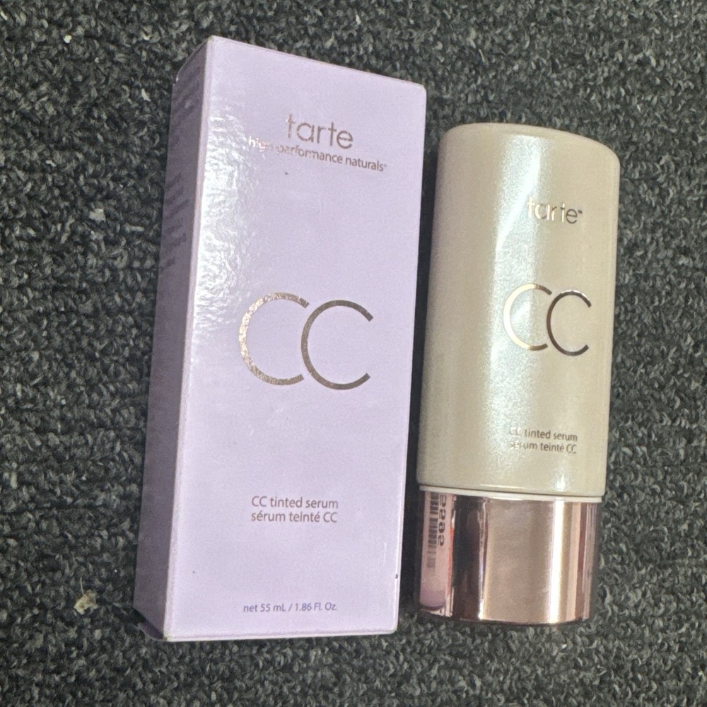 tarte CC color-correcting tinted serum Color: Deep - Opened